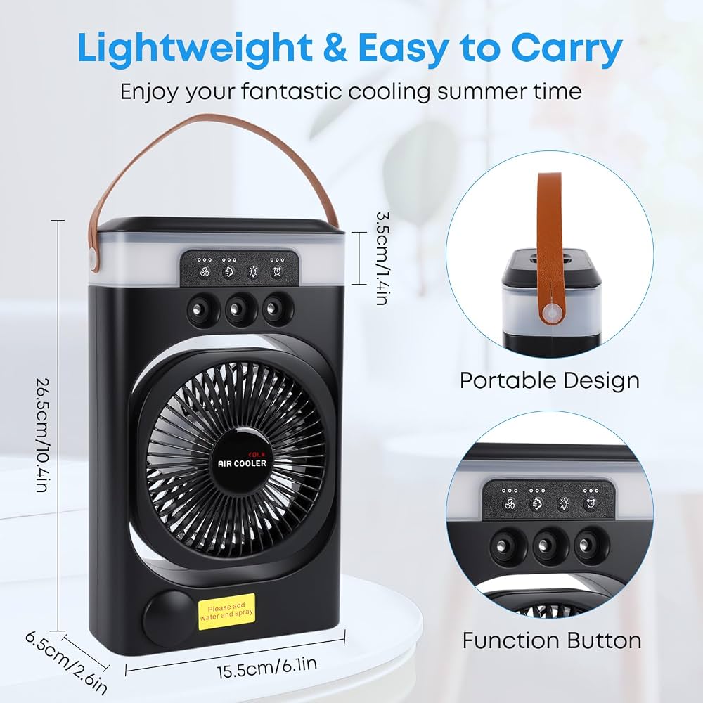 Rechargeable Portable Mist Fan
