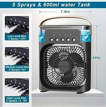 Rechargeable Portable Mist Fan