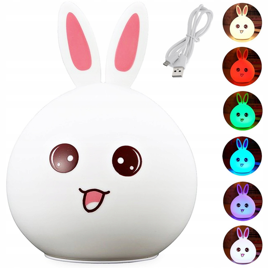 Silicone Rabbit Light Lamp